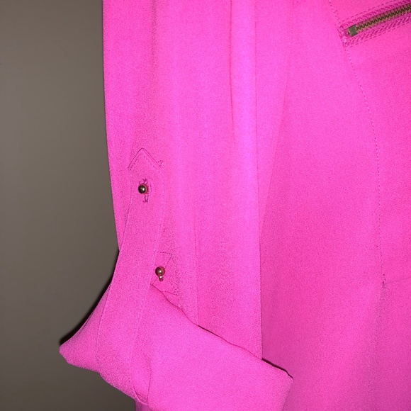 Express Hot Pink Blouse - Picture 5 of 5